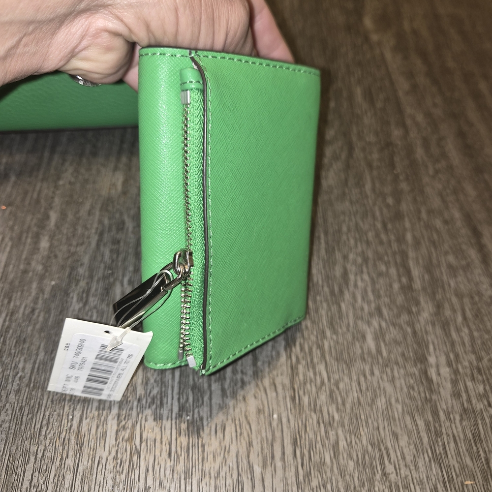 Michael Kors Vibrant Green Women's Wallet - Picture 2 of 3